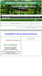 Mobile Screenshot of francesfarmequipment.com